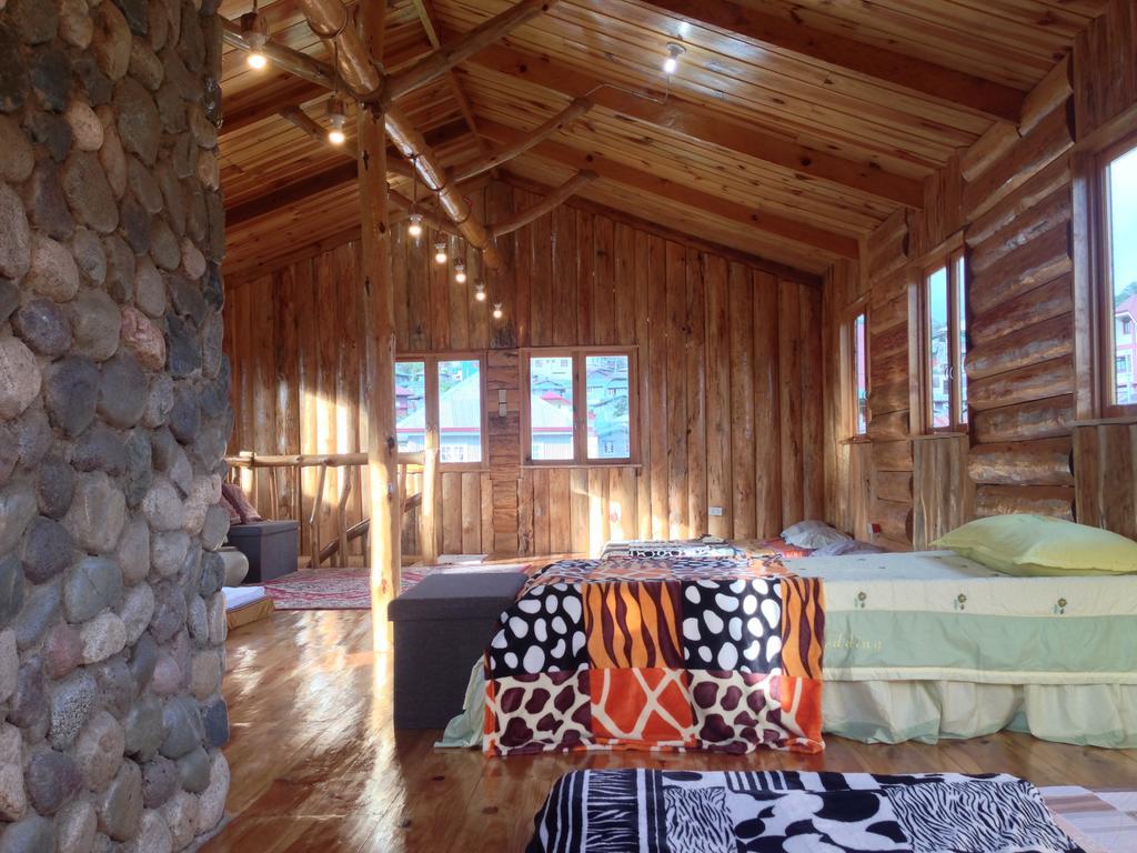 Agape Log Cabin Sagada Eksteriør bilde
